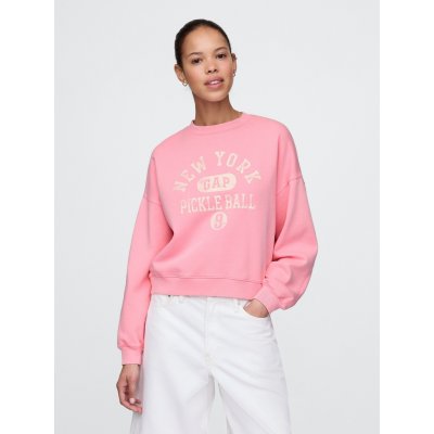 GAP Oversize mikina VintageSoft růžová – Zboží Dáma
