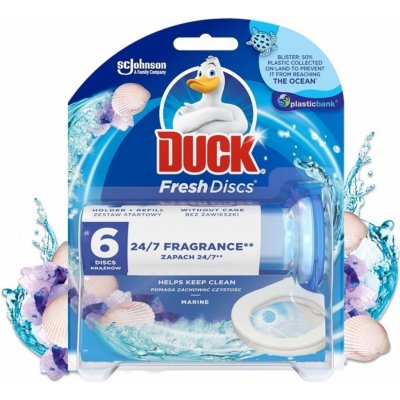 Duck Fresh Discs gel do WC s dávkovačem Marin 36 ml – Sleviste.cz