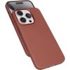 Pouzdro a kryt na mobilní telefon Apple Epico Mag+ Leather Case iPhone 16 Pro - hnědá