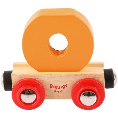 Bigjigs vagónek Písmeno O – Zboží Dáma