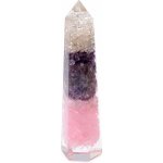 Nefertitis Orgonit obelisk trojbarevný NF27710 - cca 12 cm – Zboží Dáma