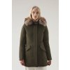 Dámská bunda Woolrich Luxury Arctic Racoon Parka zelená