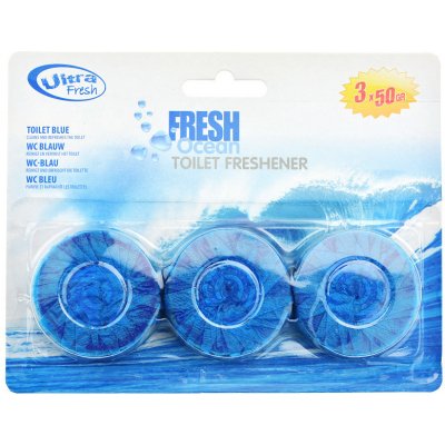 Ultra Fresh Fresh ocean tablety do splachovací nádrže 3 x 50 g – Zbozi.Blesk.cz