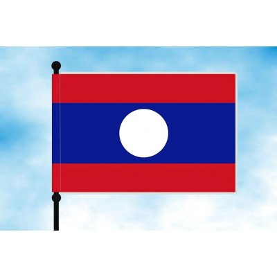 LIBEA, s.r.o. Laos stolní vlaječka Uchycení: Dutinka (pro nasunutí) – Hledejceny.cz