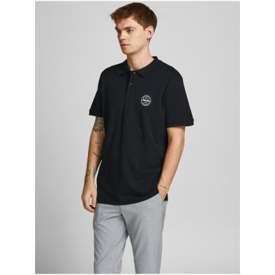 Jack & Jones Shark polo tričko Černé