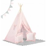 Nukido Dětský stan NK-406 světle růžový – Zbozi.Blesk.cz