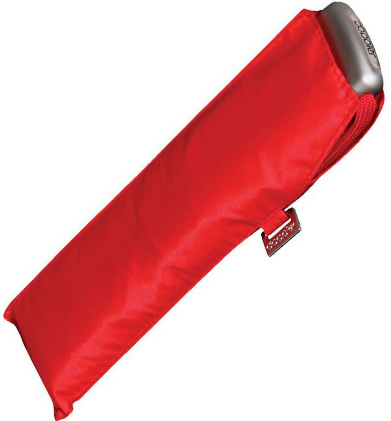 Doppler Mini Slim Carbonsteel červený plochý skládací deštník od 790 Kč -  Heureka.cz