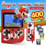 Kapesní retro herní konzole SUP 400v1 – Zboží Dáma