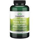 Swanson Rhodiola Holy Basil Valerian Stress Complex 180 kapslí – Hledejceny.cz