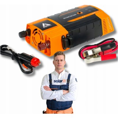 AZO Digital Automobilový měnič 12 VDC / 230 VAC IPS-1200 1200W | Zboží Auto