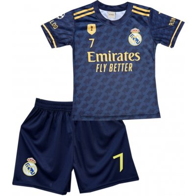 Numberoplus Premium dětský fotbalový dres Komplet Real Madrid Cristiano Ronaldo CR7 – Zboží Mobilmania