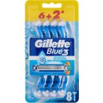 Gillette Blue3 Sensitive 8 ks – Hledejceny.cz