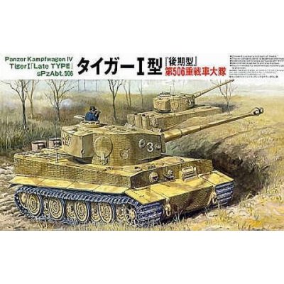 Tamiya Plastikový model tanku 35146 German Tiger I Tank Late Version 1:35 – Zboží Mobilmania