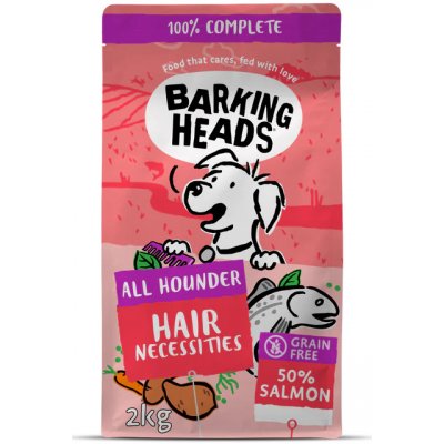 BAarking Heads All Hounder Hair Necessities Salmon 2 kg – Zbozi.Blesk.cz