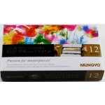 Mungyo sada profesionálních akvarelových barev 12ks half pan – Zboží Dáma