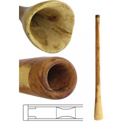 Terre Eucalyptus Yellowbox Didgeridoo Natural 110-125 cm