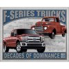 Plakát Plechová cedule FORD F-Series Trucks 32 cm x 40 cm