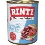 Rinti Kennerfleisch drůbeží srdíčka 24 x 800 g – Hledejceny.cz