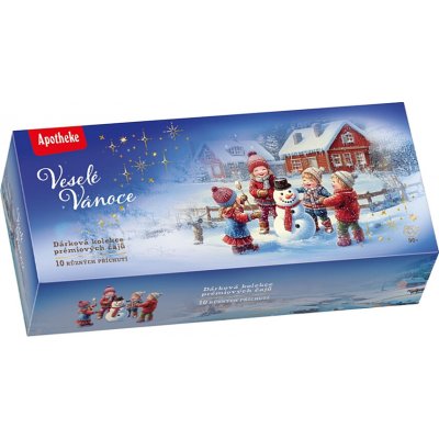 Apotheke Dárko.kolekce čajů Veselé Vánoce 90sáčků – Zboží Mobilmania