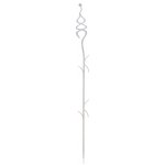 Podpěra na orchidej DECOR II bílá transparentní 55 cm – Zboží Mobilmania