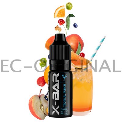 J-Well X Bar Nic Salt Tropický punč Tropical Punch 10 ml 10 mg – Zboží Dáma