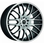 Barracuda Karizzma 7,5x17 4x100 ET35 black polished trim white – Hledejceny.cz