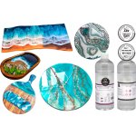 PourArt Lente Portreto 10-24-2500 středně hustá UV++ křišťálová pryskyřice na obrazy a geody 1 kg – Hledejceny.cz