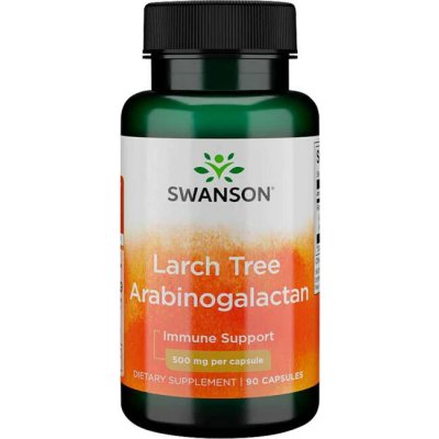 Swanson Larch Tree Arabinogalactan 500 mg 90 kapslí – Hledejceny.cz