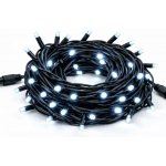 DecoLED LED světelný řetěz FLASH, 5 m, ledově bílá, 60 diod, IP67, černý kabel – Hledejceny.cz