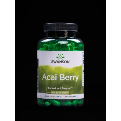 Swanson Acai Berry 500 mg 120 kapslí – Hledejceny.cz