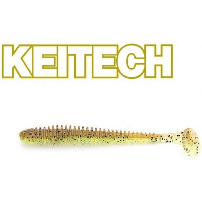 Keitech Swing Impact 2,5" 6,5cm Green Pumpkin / Chartreuse 10ks – Zboží Mobilmania