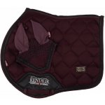 JQ Podsedlová dečka hřbet MASH a náušníky vínová – Sleviste.cz