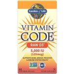 Garden of Life Vitamin D3 RAW 5000 IU 60 kapslí – Hledejceny.cz