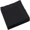 Ubrousky Amscan Ubrousky papírové černé Black 33x33 cm 20 ks