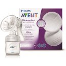 Philips Avent Natural se zásobníkem 125 ml a krém na bradavky 30 ml