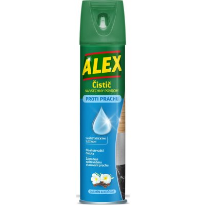 Alex na všechny povrchy proti prachu antistatický s vůní zahrady po dešti 400 ml – Zbozi.Blesk.cz