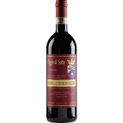 Poggio di Sotto Brunello di Montalcino 2019 Červené 14,5% 0,75 l (holá láhev) – Hledejceny.cz