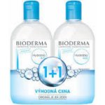 Bioderma Hydrabio H2O micelární voda 2 x 500 ml dárková sada – Zboží Mobilmania