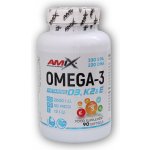 Amix Omega 3 D3+K2+E 90 kapslí – Hledejceny.cz