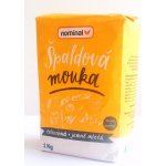 Nominal Mouka špaldová celozrnná jemná 1 kg – Zboží Dáma