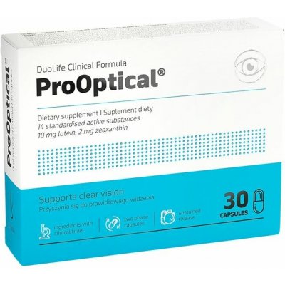 DuoLife ProOptical Advanced Formula 2 x 30 kapslí – Hledejceny.cz