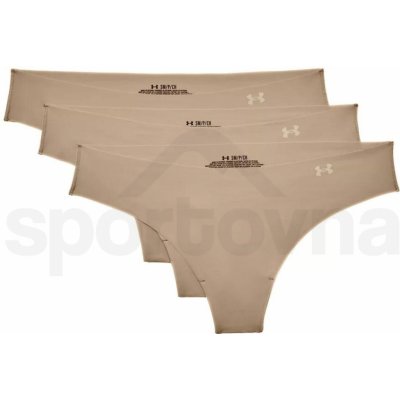 Under Armour PS Thong 3Pack BRN W 1325615249 hnědá