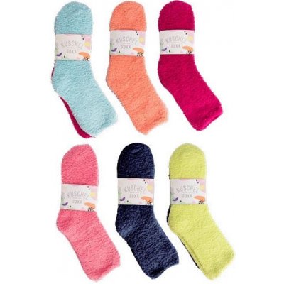 TRENDY SOCKS ŽINILKA jemné barevné žinilkové ponožky náhodný mix – Zboží Mobilmania