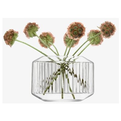 LSA International Svícen na čajovou svíčku/váza Rotunda, v. 7 cm, čirá - – Hledejceny.cz
