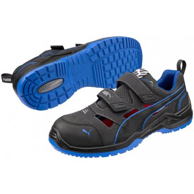 PUMA Neodyme Green Low S1P ESD SRC sandály černo-zelené – Hledejceny.cz
