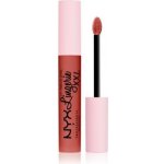 NYX Professional Makeup Lip Lingerie XXL tekutá rtěnka s matným finišem 06 Peach flirt 4 ml