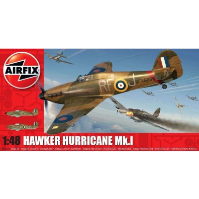 Airfix Classic Kit letadlo A05127A Hawker Hurricane Mk.1 1:48 – Hledejceny.cz