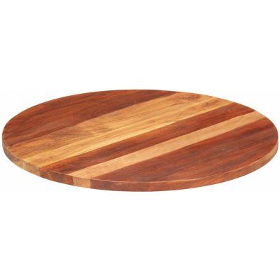 Omaxi 793238 Stolní deska masivní akáciové dřevo kulatá 25–27 mm 70 cm – Zboží Dáma