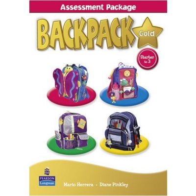 Backpack Gold Starter to Level 3 Assessment Book with Multi-ROM – Zboží Mobilmania