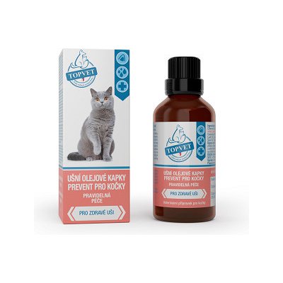 Prevent Ušní kapky pro kočky 50 ml